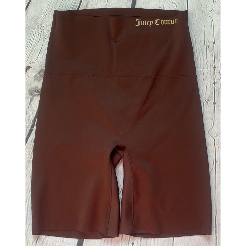Juicy Couture Chocolate Brown Bike Shorts